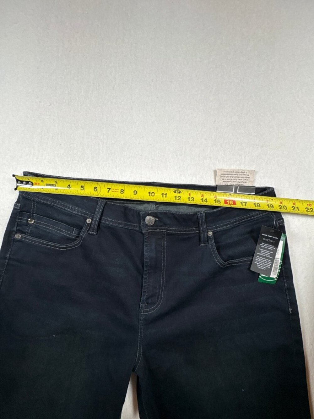 Liverpool Los Angeles Regent Jeans Men 40x36 Blue Denim Relaxed Fit Straight Leg - Picture 9 of 9